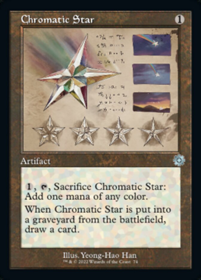 Chromatic Star (Retro Schematic) [The Brothers' War Retro Artifacts] | Tacoma Games