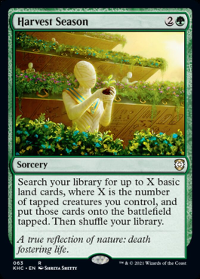 Harvest Season [Kaldheim Commander] | Tacoma Games