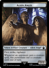 Alien Angel // Food (0025) Double-Sided Token [Doctor Who Tokens] | Tacoma Games