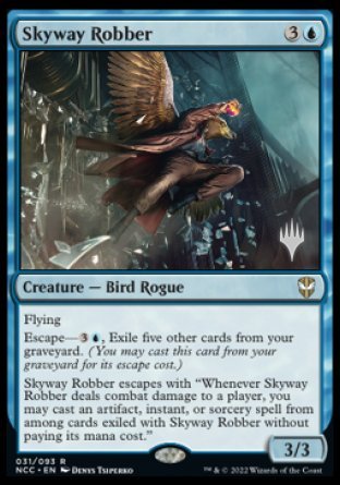 Skyway Robber (Promo Pack) [Streets of New Capenna Commander Promos] | Tacoma Games