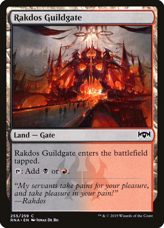 Rakdos Guildgate (255/259) [Ravnica Allegiance] | Tacoma Games