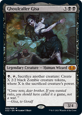 Ghoulcaller Gisa [Commander Collection: Black] | Tacoma Games