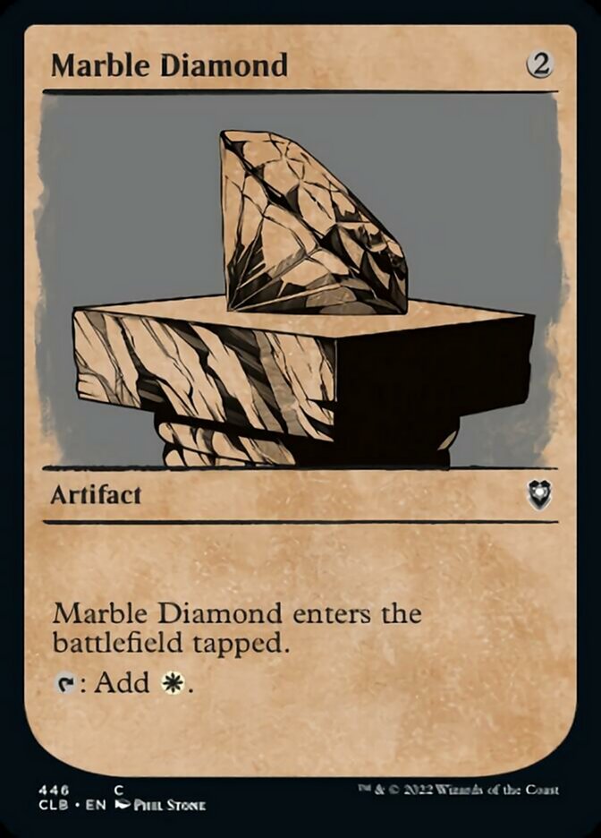 Marble Diamond (Showcase) [Commander Legends: Battle for Baldur's Gate] | Tacoma Games