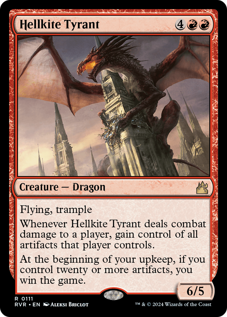Hellkite Tyrant [Ravnica Remastered] | Tacoma Games