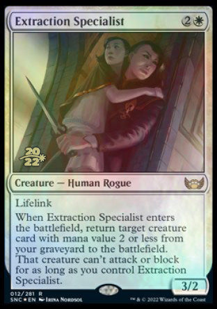 Extraction Specialist [Streets of New Capenna Prerelease Promos] | Tacoma Games