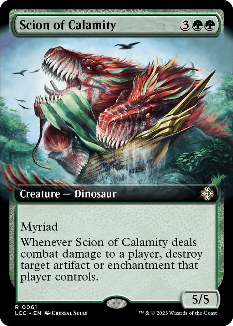 Scion of Calamity (Extended Art) [The Lost Caverns of Ixalan Commander] | Tacoma Games