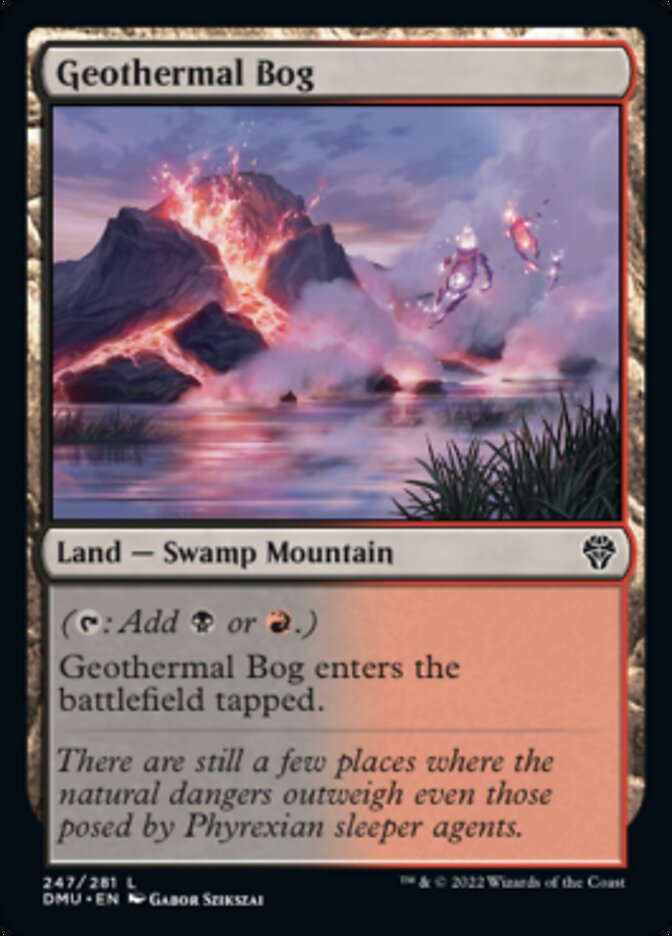 Geothermal Bog [Dominaria United] | Tacoma Games