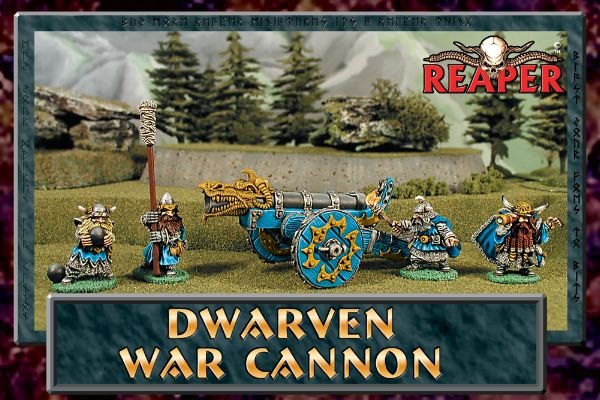 Dwarven War Cannon | Tacoma Games