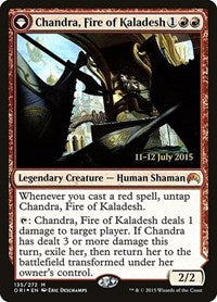 Chandra, Fire of Kaladesh [Magic Origins Promos] | Tacoma Games