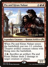 Pia and Kiran Nalaar [Magic Origins Promos] | Tacoma Games