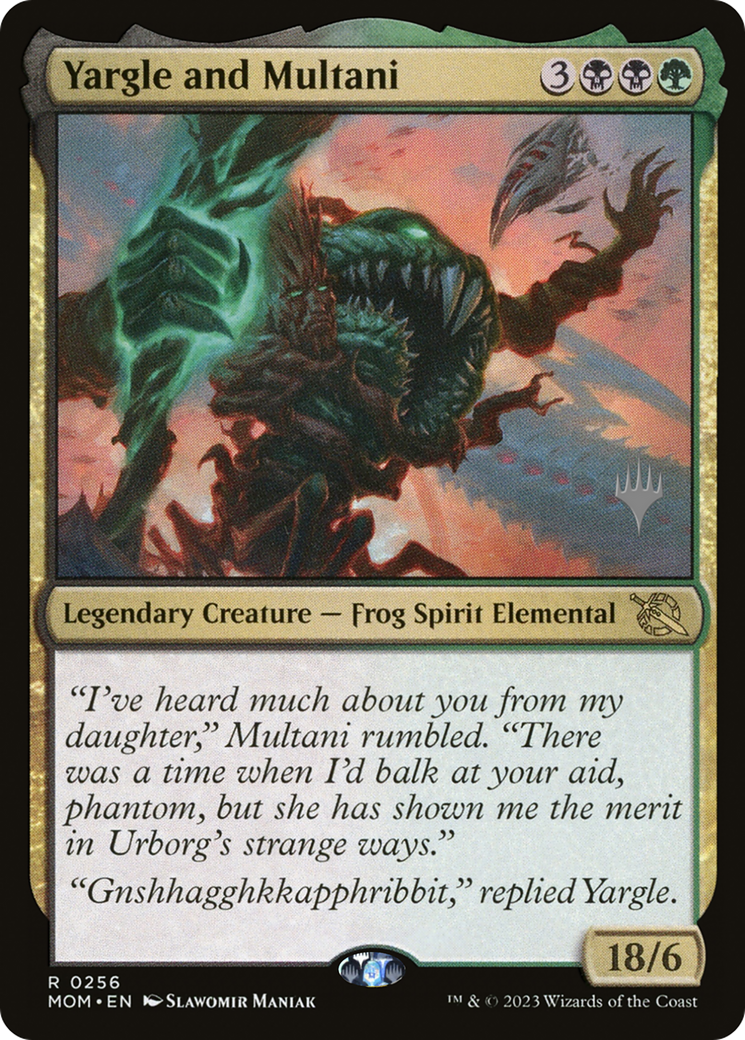 Yargle and Multani (Promo Pack) [March of the Machine Promos] | Tacoma Games