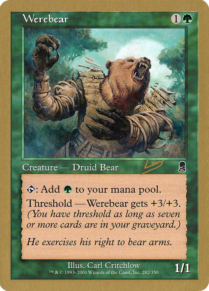 Werebear (Raphael Levy) [World Championship Decks 2002] | Tacoma Games