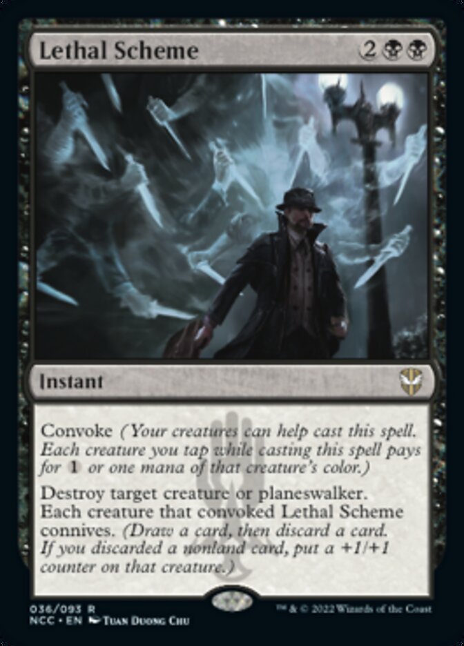 Lethal Scheme [Streets of New Capenna Commander] | Tacoma Games