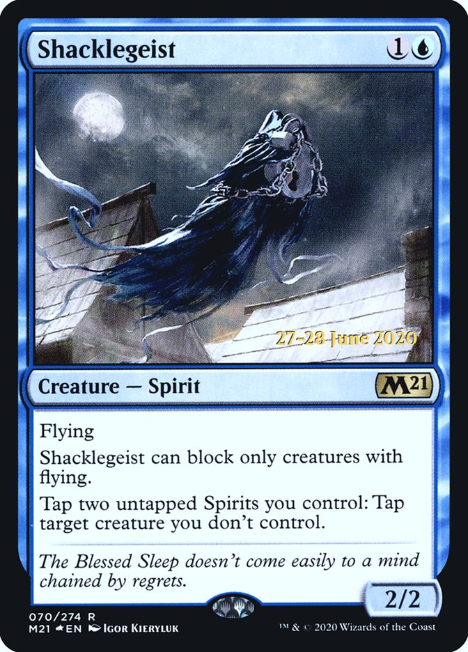 Shacklegeist  [Core Set 2021 Prerelease Promos] | Tacoma Games