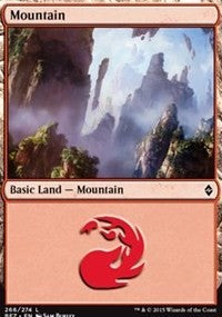 Mountain (266) [Battle for Zendikar] | Tacoma Games