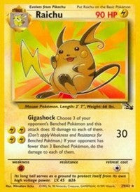 Raichu (29) (29) [Fossil] | Tacoma Games