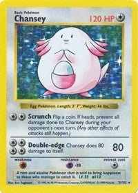 Chansey (3) [Base Set (Shadowless)] | Tacoma Games