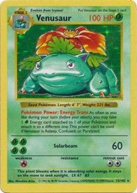 Venusaur (15) [Base Set (Shadowless)] | Tacoma Games