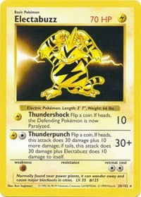 Electabuzz (20) [Base Set (Shadowless)] | Tacoma Games