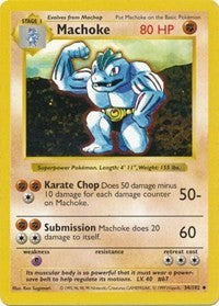 Machoke (34) [Base Set (Shadowless)] | Tacoma Games