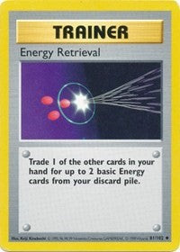 Energy Retrieval (81) [Base Set (Shadowless)] | Tacoma Games