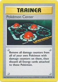 Pokemon Center (85) [Base Set (Shadowless)] | Tacoma Games