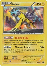 Raikou (55) [XY - BREAKthrough] | Tacoma Games