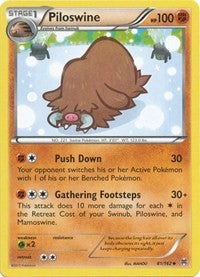 Piloswine (81) [XY - BREAKthrough] | Tacoma Games