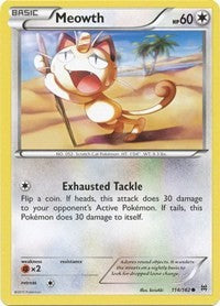 Meowth (114) [XY - BREAKthrough] | Tacoma Games