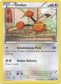 Doduo (115) (115) [XY - BREAKthrough] | Tacoma Games