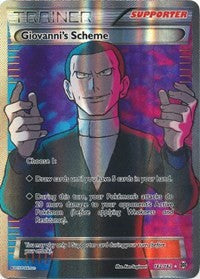 Giovanni's Scheme (Full Art) (162) [XY - BREAKthrough] | Tacoma Games