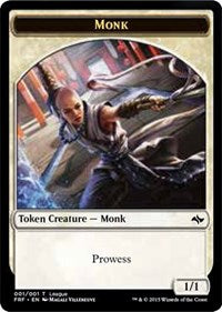 Monk Token (League) [League Tokens 2015] | Tacoma Games