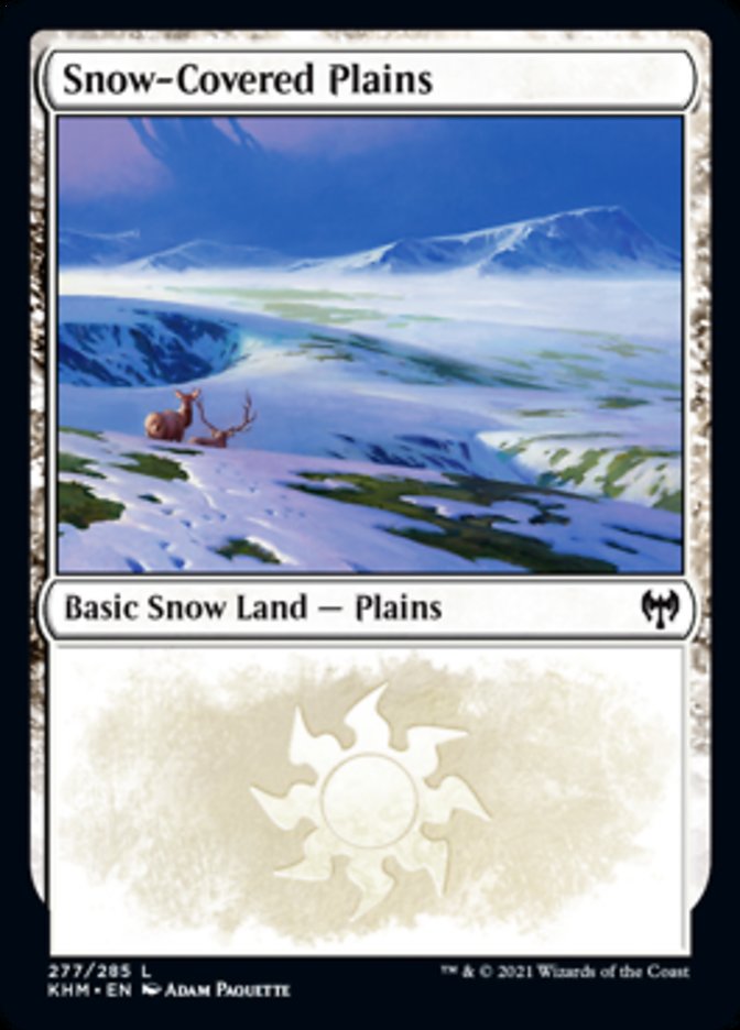 Snow-Covered Plains (277) [Kaldheim] | Tacoma Games