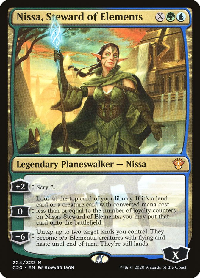 Nissa, Steward of Elements [Commander 2020] | Tacoma Games