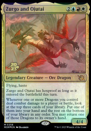 Zurgo and Ojutai [March of the Machine Prerelease Promos] | Tacoma Games