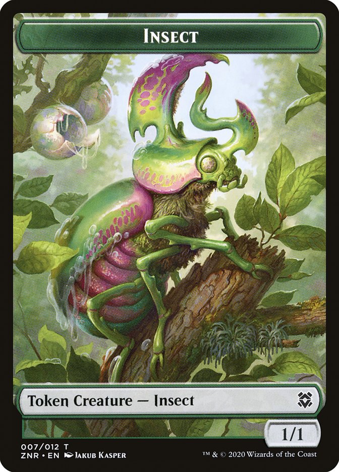 Insect Token [Zendikar Rising] | Tacoma Games