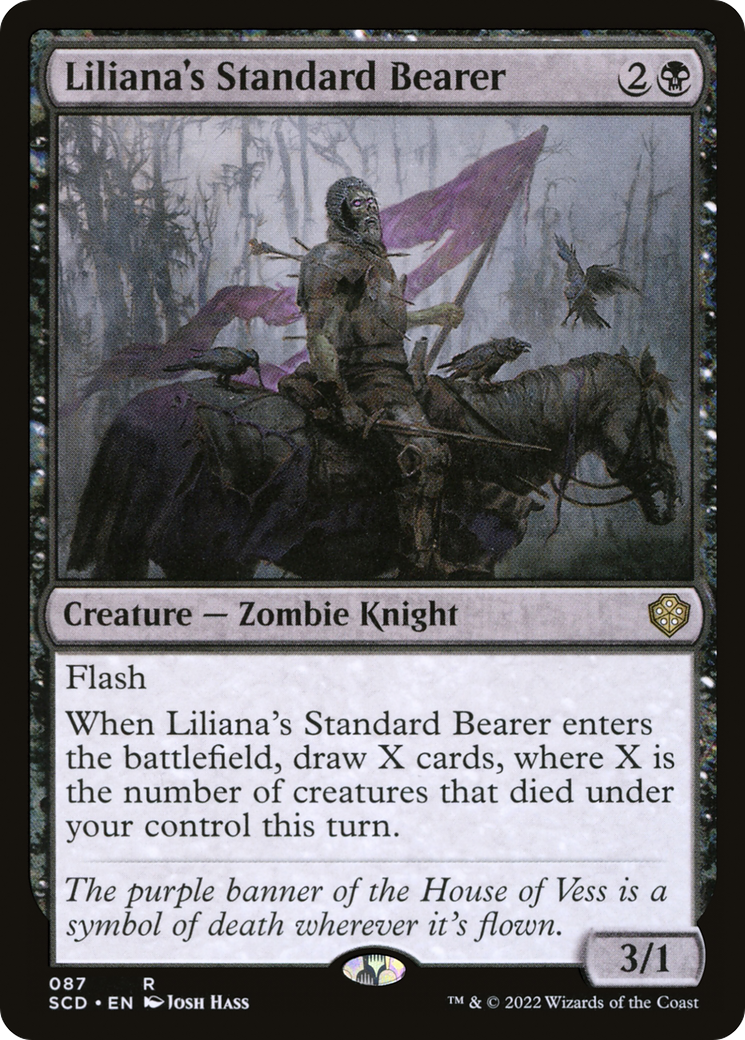 Liliana's Standard Bearer [Starter Commander Decks] | Tacoma Games