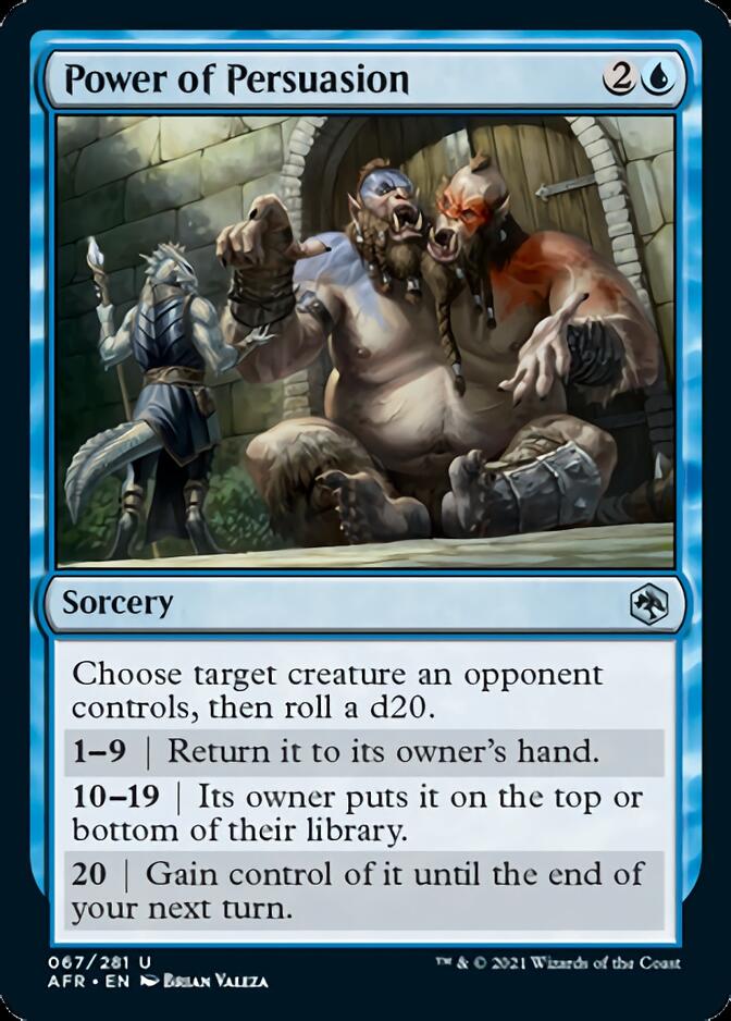 Power of Persuasion [Dungeons & Dragons: Adventures in the Forgotten Realms] | Tacoma Games