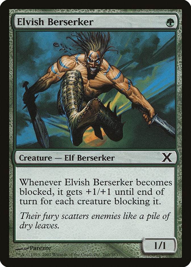 Elvish Berserker [Tenth Edition] | Tacoma Games