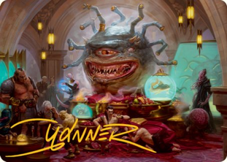 Xanathar, Guild Kingpin Art Card (Gold-Stamped Signature) [Dungeons & Dragons: Adventures in the Forgotten Realms Art Series] | Tacoma Games