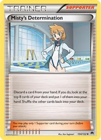 Misty's Determination (104) [XY - BREAKpoint] | Tacoma Games