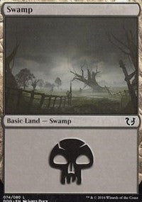 Swamp (74) [Duel Decks: Blessed vs. Cursed] | Tacoma Games