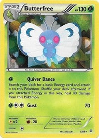 Butterfree (5) [Generations] | Tacoma Games