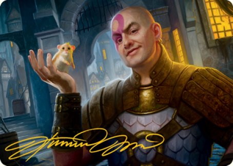 Minsc, Beloved Ranger Art Card (Gold-Stamped Signature) [Dungeons & Dragons: Adventures in the Forgotten Realms Art Series] | Tacoma Games