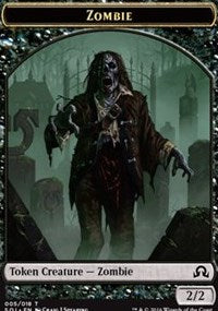 Zombie Token [Shadows over Innistrad Tokens] | Tacoma Games