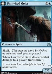 Uninvited Geist [Shadows over Innistrad] | Tacoma Games