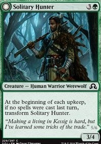 Solitary Hunter [Shadows over Innistrad] | Tacoma Games