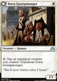 Town Gossipmonger [Shadows over Innistrad] | Tacoma Games