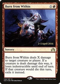 Burn from Within [Shadows over Innistrad Promos] | Tacoma Games