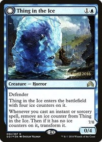 Thing in the Ice // Awoken Horror [Shadows over Innistrad Promos] | Tacoma Games